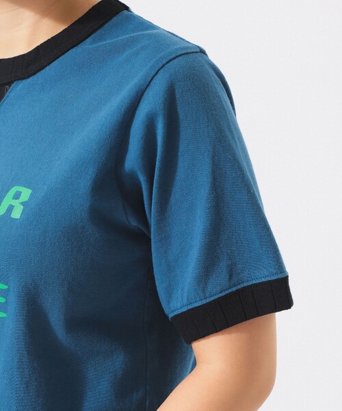 Jackman(ジャックマン)の「【別注】Jackman / リンガー リブ Tシャツ 26SS(Tシャツ/カットソー・レディース・ブルー/チャコールグレー/グレー・X-SMALL)」の18枚目の写真