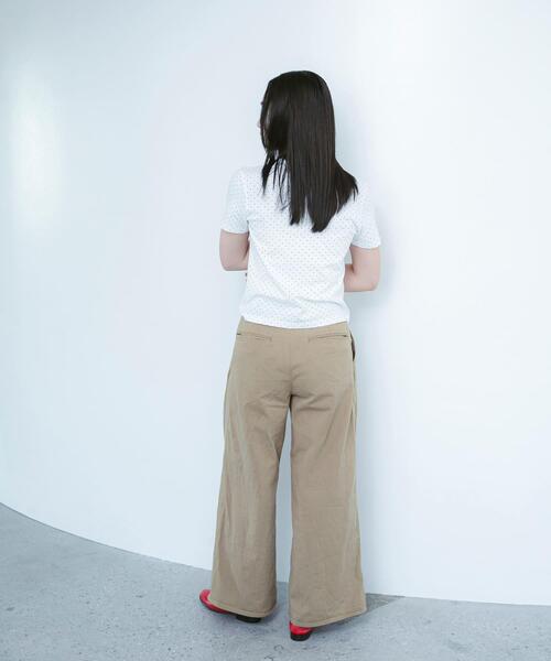 HANES（ヘインズ）の「『別注』HANES×DOORS　DOT 2P SHORT-SLEEVET-SHIRTS（Tシャツ/カットソー・レディース・ホワイト系その他/ブルー系その他・ONE）」の14枚目の写真