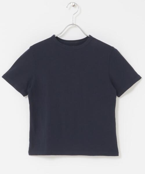 HANES（ヘインズ）の「『別注』HANES×DOORS　DOT 2P SHORT-SLEEVET-SHIRTS（Tシャツ/カットソー・レディース・ホワイト系その他/ブルー系その他・ONE）」の3枚目の写真