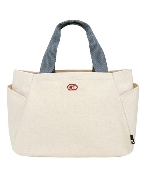 ROOTOTE（ルートート）の「ROOTOTE ルートート SN.デリ.パルーティ.canvas-A（トートバッグ・レディース・ブラウン/ブラック/アイボリー/サックスブルー・FREE）」の2枚目の写真