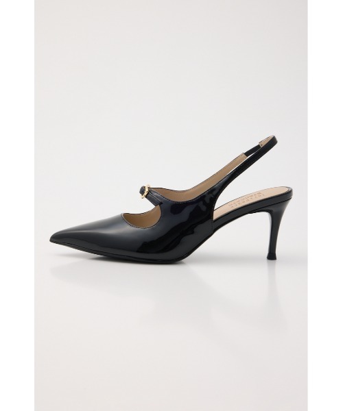 STACCATO（スタッカート）の「スリングアジャストパンプス（パンプス・レディース・ライトブラック/グレイッシュベージュ・24cm/24.5cm/23.5cm/23cm/22.5cm）」の4枚目の写真