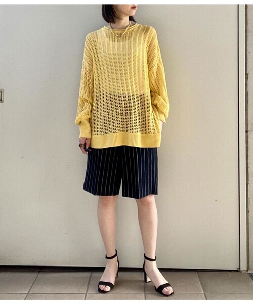 ADAM ET ROPE'(アダムエロペ)の「【Hanes for BIOTOP】2Pリブタンクトップ(タンクトップ・レディース・ベージュ・M)」の8枚目の写真