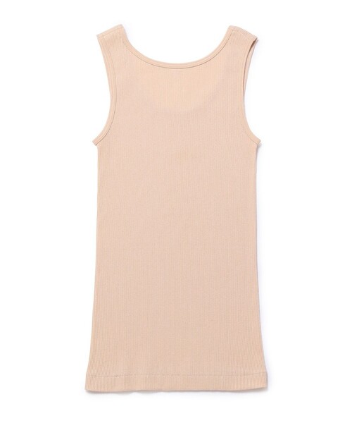 ADAM ET ROPE'(アダムエロペ)の「【Hanes for BIOTOP】2Pリブタンクトップ(タンクトップ・レディース・ベージュ・M)」の12枚目の写真