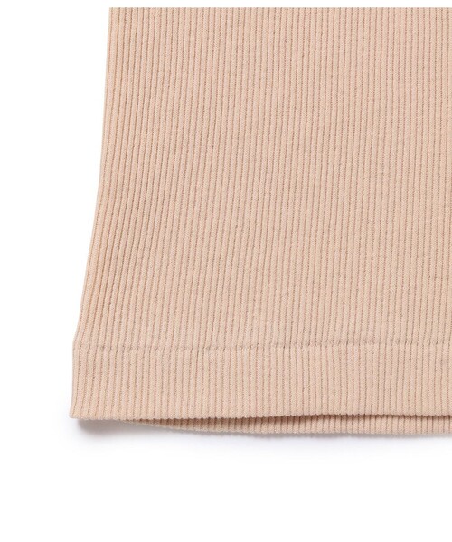 ADAM ET ROPE'(アダムエロペ)の「【Hanes for BIOTOP】2Pリブタンクトップ(タンクトップ・レディース・ベージュ・M)」の15枚目の写真