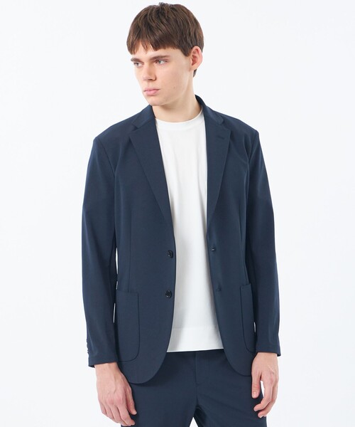 美品✨現行✨洗える マッキントッシュ リネン セットアップ ジャケット パンツ ブリテック イージージャケット ドライフラットストレッチクロス