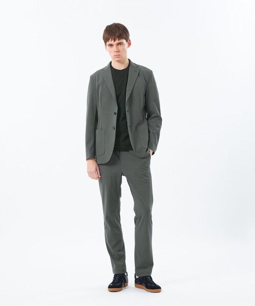 MACKINTOSH PHILOSOPHY(マッキントッシュ フィロソフィー)の「ブリテック イージージャケット ドライフラットストレッチクロス(テーラードジャケット・メンズ・グレー系その他2/ダークネイビー/ブラック・42/40/38/36)」の14枚目の写真