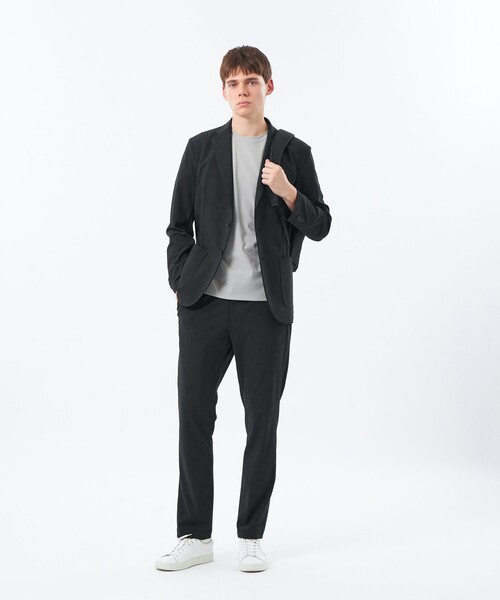MACKINTOSH PHILOSOPHY(マッキントッシュ フィロソフィー)の「ブリテック イージージャケット ドライフラットストレッチクロス(テーラードジャケット・メンズ・グレー系その他2/ダークネイビー/ブラック・42/40/38/36)」の15枚目の写真