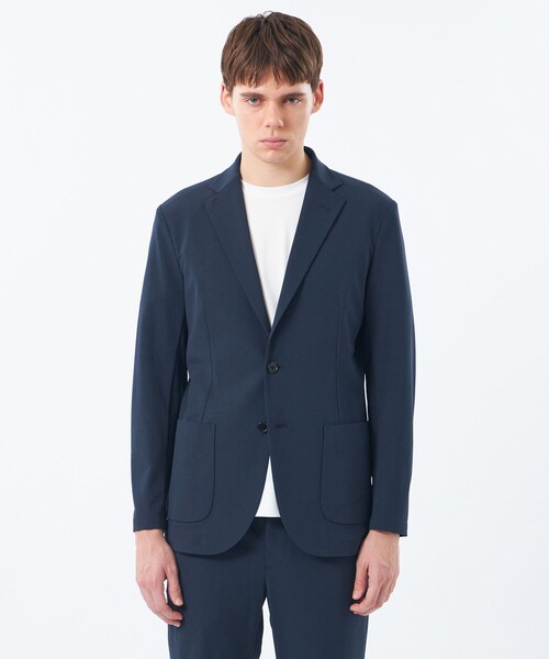 MACKINTOSH PHILOSOPHY(マッキントッシュ フィロソフィー)の「ブリテック イージージャケット ドライフラットストレッチクロス(テーラードジャケット・メンズ・グレー系その他2/ダークネイビー/ブラック・42/40/38/36)」の5枚目の写真