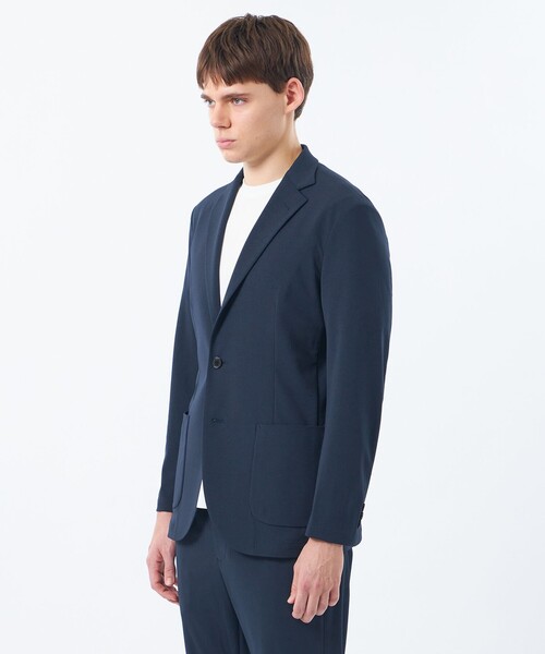 MACKINTOSH PHILOSOPHY(マッキントッシュ フィロソフィー)の「ブリテック イージージャケット ドライフラットストレッチクロス(テーラードジャケット・メンズ・グレー系その他2/ダークネイビー/ブラック・42/40/38/36)」の6枚目の写真