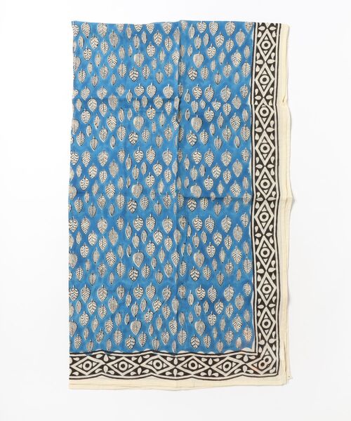 チャイハネ(チャイハネ)の「【チャイハネ】プラトストール(ストール/ショール・レディース・ブルー/イエロー・FREE)」の3枚目の写真