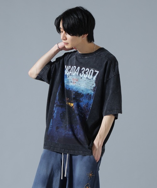 DANKE SCHON(ダンケシェーン)の「DankeSchon/ダンケシェーン/CHEMICAL S/S Tee CICADA(Tシャツ/カットソー・メンズ・ブラック・L/M)」の2枚目の写真