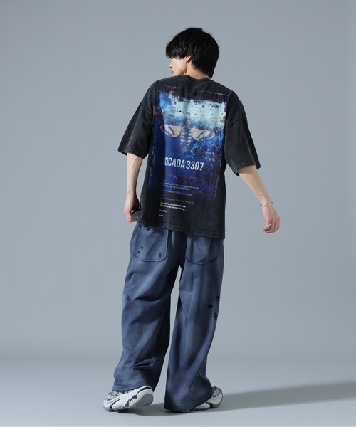 DANKE SCHON(ダンケシェーン)の「DankeSchon/ダンケシェーン/CHEMICAL S/S Tee CICADA(Tシャツ/カットソー・メンズ・ブラック・L/M)」の7枚目の写真