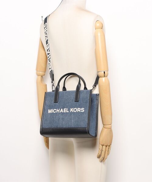 MICHAEL KORS(マイケルコース)の「XBODY STCTRD TOTE W TP ZP Crossbody(ショルダーバッグ・メンズ・ブルー系・FREE)」の5枚目の写真