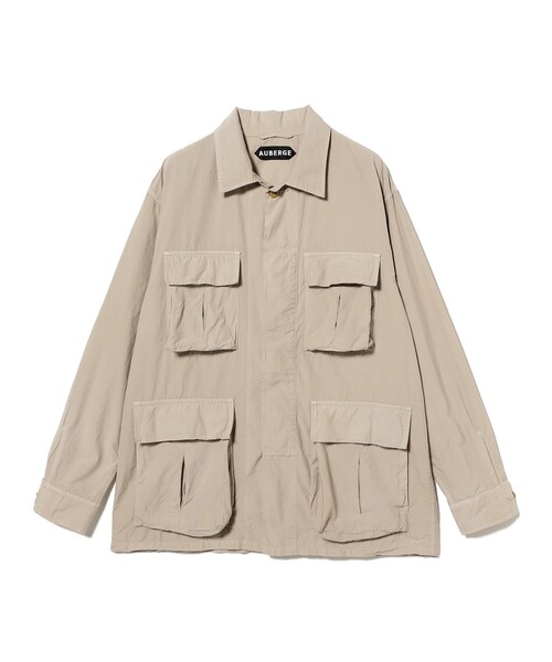 AUBERGE(オーベルジュ)の「AUBERGE / BASILE(ブルゾン・メンズ・ベージュ/チャコールグレー・38/42/40)」の2枚目の写真