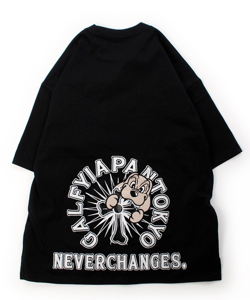 GALFY(ガルフィー)の「【GALFY/ガルフィー】おしゃぶりワンワンTee(Tシャツ/カットソー・メンズ・ホワイト/ブラック/グレイッシュベージュ・M/L/XL)」の7枚目の写真