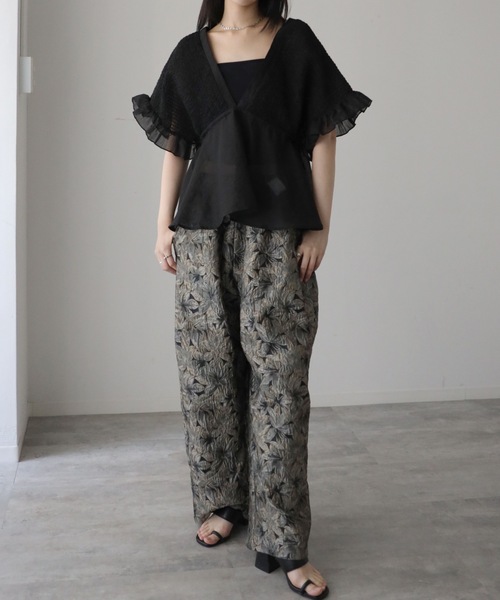 model：164cm, 着用サイズ：FREE