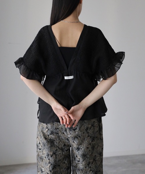 model：164cm, 着用サイズ：FREE