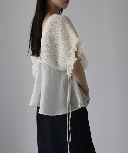 model：164cm, 着用サイズ：FREE