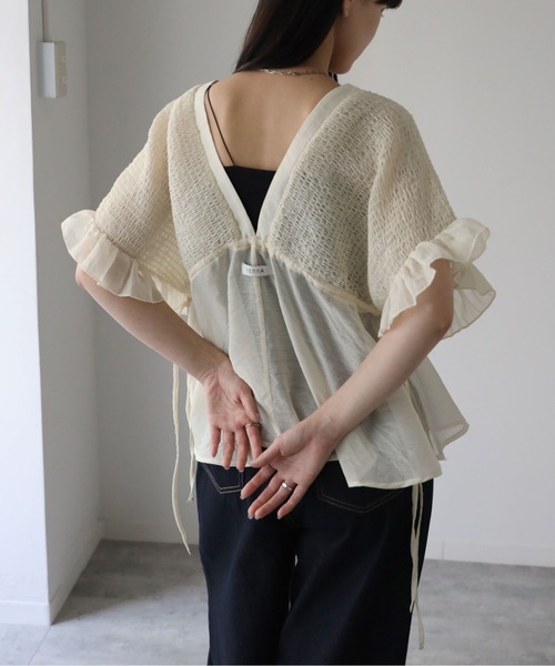 model：164cm, 着用サイズ：FREE