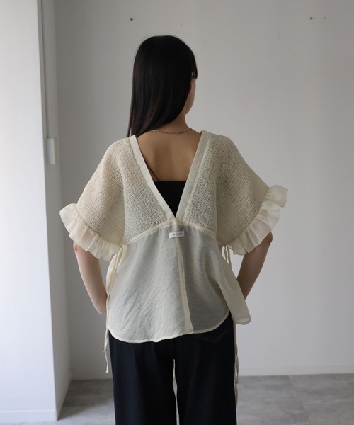 model：164cm, 着用サイズ：FREE