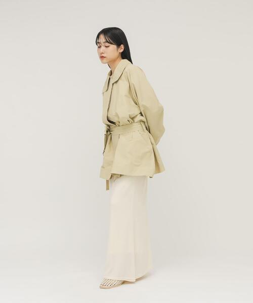 KBF（ケイビーエフ）の「Iラインニットスカート（スカート・レディース・ライトピンク・ONE）」の6枚目の写真