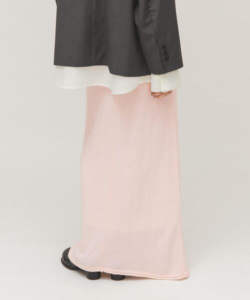 KBF（ケイビーエフ）の「Iラインニットスカート（スカート・レディース・ライトピンク・ONE）」の15枚目の写真