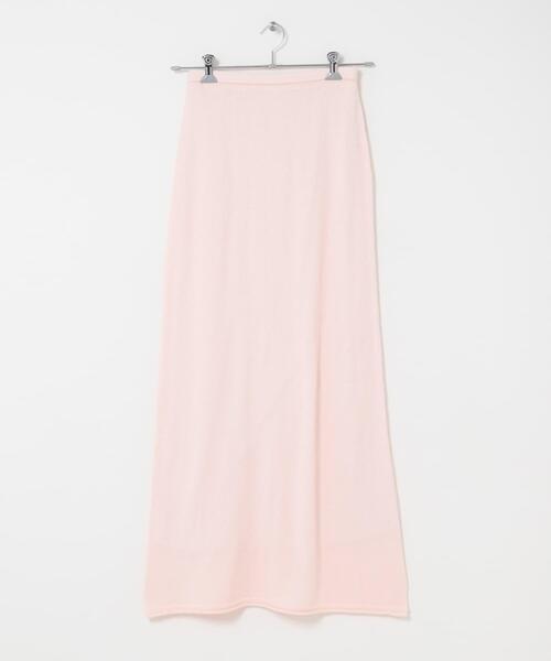 KBF（ケイビーエフ）の「Iラインニットスカート（スカート・レディース・ライトピンク・ONE）」の20枚目の写真