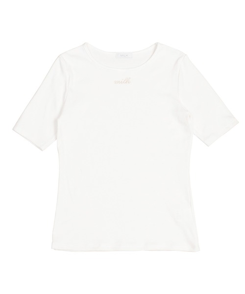 MILK(ミルク)の「ロゴ トップス(Tシャツ/カットソー・レディース・A/B・FREE)」の8枚目の写真