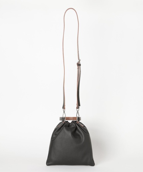 HARE(ハレ)の「レザーキンチャクBAG(HARE)(ショルダーバッグ・メンズ・ブラック・FREE)」の13枚目の写真