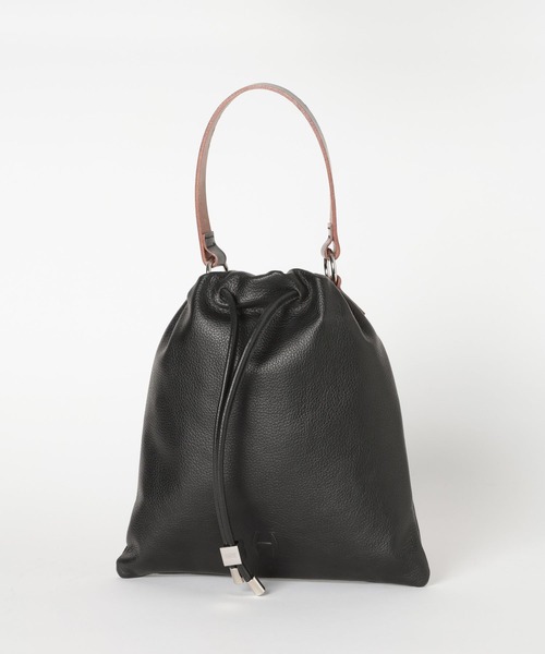 HARE(ハレ)の「レザーキンチャクBAG(HARE)(ショルダーバッグ・メンズ・ブラック・FREE)」の14枚目の写真