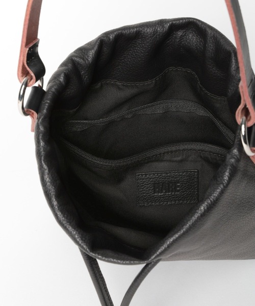 HARE(ハレ)の「レザーキンチャクBAG(HARE)(ショルダーバッグ・メンズ・ブラック・FREE)」の17枚目の写真