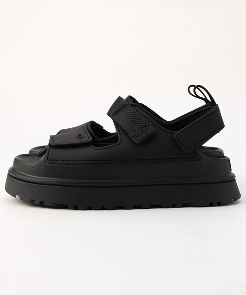 FREAK'S STORE（フリークスストア）の「限定展開 UGG/アグ W GOLDENGLOW/ウィメンズ ゴールデングロウ[5~8サイズ展開]（サンダル・レディース・ブラック/オフホワイト・6/7/8/5）」の7枚目の写真