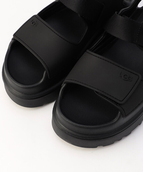 FREAK'S STORE（フリークスストア）の「限定展開 UGG/アグ W GOLDENGLOW/ウィメンズ ゴールデングロウ[5~8サイズ展開]（サンダル・レディース・ブラック/オフホワイト・6/7/8/5）」の10枚目の写真