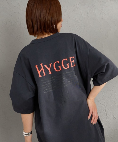 NORDISK（ノルディスク）の「[NORDISK/ノルディスク] 別注 HYGGE バックプリントTシャツ（Tシャツ/カットソー・レディース・ブラック/チャコールグレー/ホワイト・S/XL/L/M）」の3枚目の写真