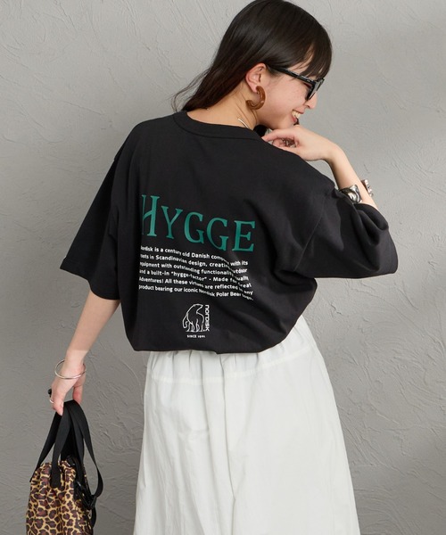 NORDISK（ノルディスク）の「[NORDISK/ノルディスク] 別注 HYGGE バックプリントTシャツ（Tシャツ/カットソー・レディース・ブラック/チャコールグレー/ホワイト・S/XL/L/M）」の2枚目の写真