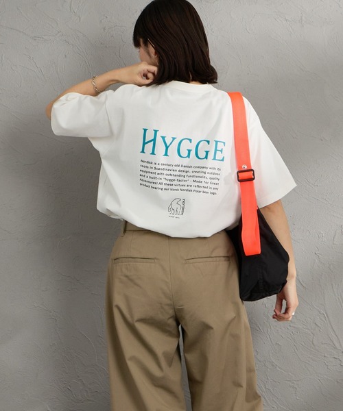 NORDISK（ノルディスク）の「[NORDISK/ノルディスク] 別注 HYGGE バックプリントTシャツ（Tシャツ/カットソー・レディース・ブラック/チャコールグレー/ホワイト・S/XL/L/M）」の9枚目の写真