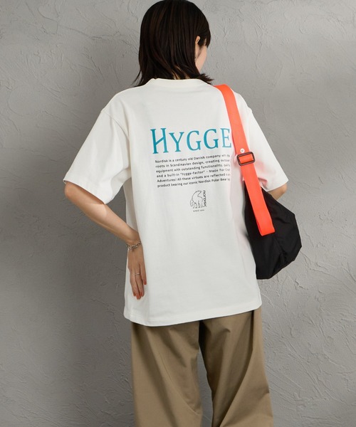 NORDISK（ノルディスク）の「[NORDISK/ノルディスク] 別注 HYGGE バックプリントTシャツ（Tシャツ/カットソー・レディース・ブラック/チャコールグレー/ホワイト・S/XL/L/M）」の12枚目の写真