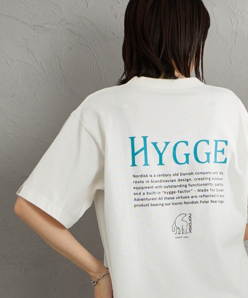 NORDISK（ノルディスク）の「[NORDISK/ノルディスク] 別注 HYGGE バックプリントTシャツ（Tシャツ/カットソー・レディース・ブラック/チャコールグレー/ホワイト・S/XL/L/M）」の22枚目の写真