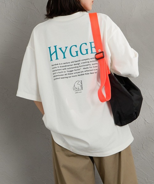NORDISK（ノルディスク）の「[NORDISK/ノルディスク] 別注 HYGGE バックプリントTシャツ（Tシャツ/カットソー・レディース・ブラック/チャコールグレー/ホワイト・S/XL/L/M）」の17枚目の写真