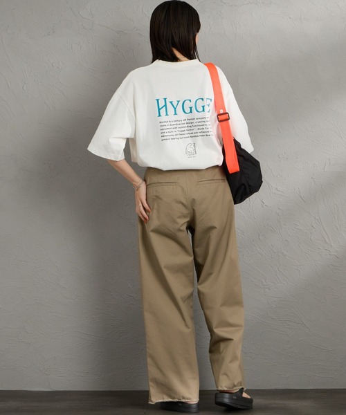 NORDISK（ノルディスク）の「[NORDISK/ノルディスク] 別注 HYGGE バックプリントTシャツ（Tシャツ/カットソー・レディース・ブラック/チャコールグレー/ホワイト・S/XL/L/M）」の16枚目の写真