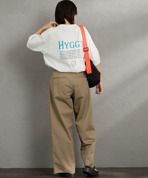 NORDISK（ノルディスク）の「[NORDISK/ノルディスク] 別注 HYGGE バックプリントTシャツ（Tシャツ/カットソー・レディース・ブラック/チャコールグレー/ホワイト・S/XL/L/M）」の5枚目の写真