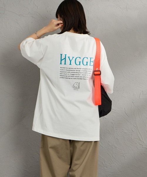 NORDISK（ノルディスク）の「[NORDISK/ノルディスク] 別注 HYGGE バックプリントTシャツ（Tシャツ/カットソー・レディース・ブラック/チャコールグレー/ホワイト・S/XL/L/M）」の20枚目の写真