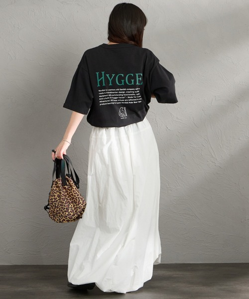 NORDISK（ノルディスク）の「[NORDISK/ノルディスク] 別注 HYGGE バックプリントTシャツ（Tシャツ/カットソー・レディース・ブラック/チャコールグレー/ホワイト・S/XL/L/M）」の6枚目の写真