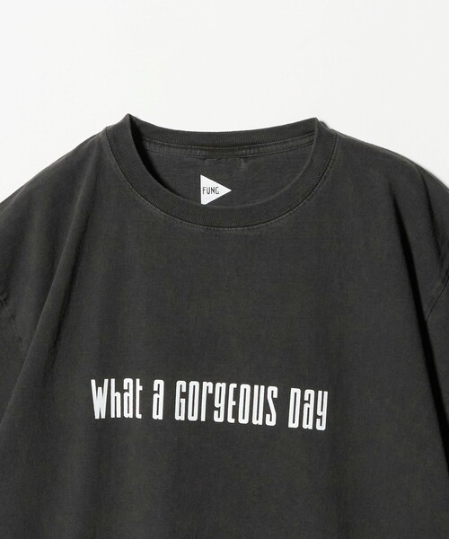 FUNG（ファング）の「＜FUNG＞GORGEOUS Tシャツ ブラック（Tシャツ/カットソー・メンズ・ブラック・S/M）」の3枚目の写真