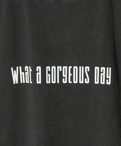 FUNG（ファング）の「＜FUNG＞GORGEOUS Tシャツ ブラック（Tシャツ/カットソー・メンズ・ブラック・S/M）」の5枚目の写真