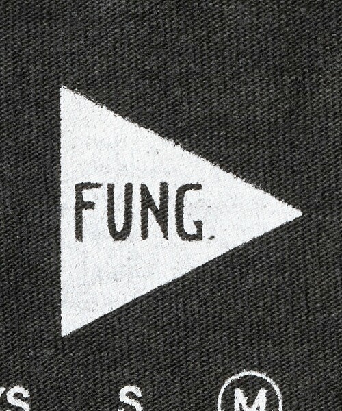 FUNG（ファング）の「＜FUNG＞GORGEOUS Tシャツ ブラック（Tシャツ/カットソー・メンズ・ブラック・S/M）」の8枚目の写真