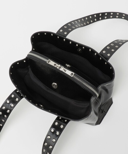 OSOI（オソイ）の「＜OSOI＞SHELL DUFFEL MINI EYELET トートバッグ（トートバッグ・レディース・ブラック・FREE）」の7枚目の写真