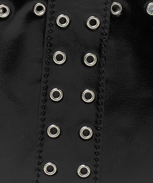 OSOI（オソイ）の「＜OSOI＞SHELL DUFFEL MINI EYELET トートバッグ（トートバッグ・レディース・ブラック・FREE）」の12枚目の写真