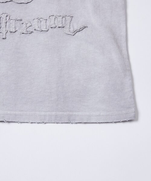 Sourcream(サワークリーム)の「Sourcreamユリ紋章貼り付けTEE(Tシャツ/カットソー・レディース・チャコールグレー/グレー/サックスブルー・MEDIUM/SMALL)」の14枚目の写真
