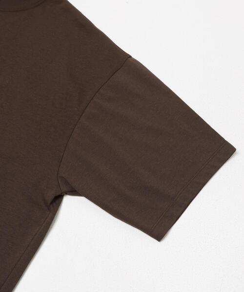 URBAN RESEARCH(アーバンリサーチ)の「HEMP SILK BLEND T-SHIRTS(Tシャツ/カットソー・メンズ・ブルー/ブラック/ブラウン/ネイビー・MEDIUM/LARGE)」の20枚目の写真